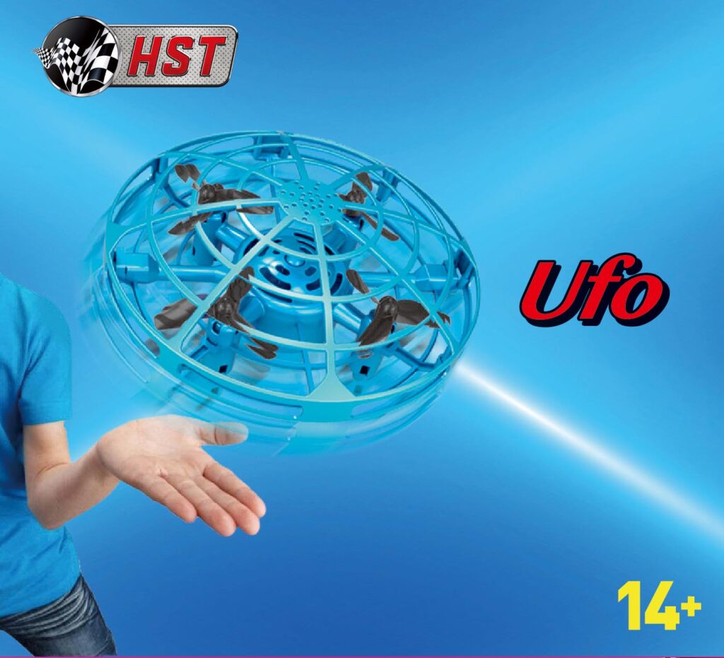 רחפן עם חיישן בשליטת כף היד